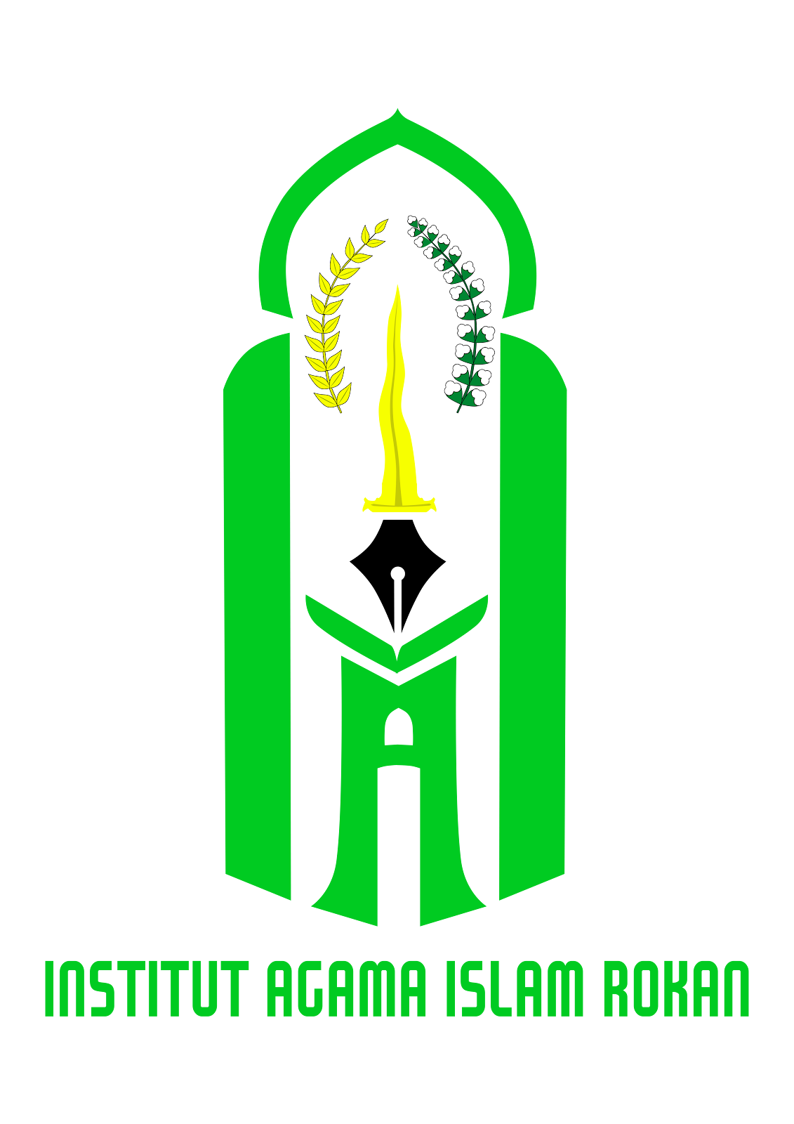 Logo Sekolah Tinggi Agama Islam Rokan